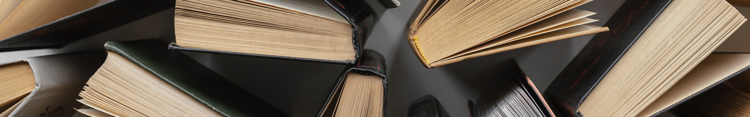 Top View Books Arrangement